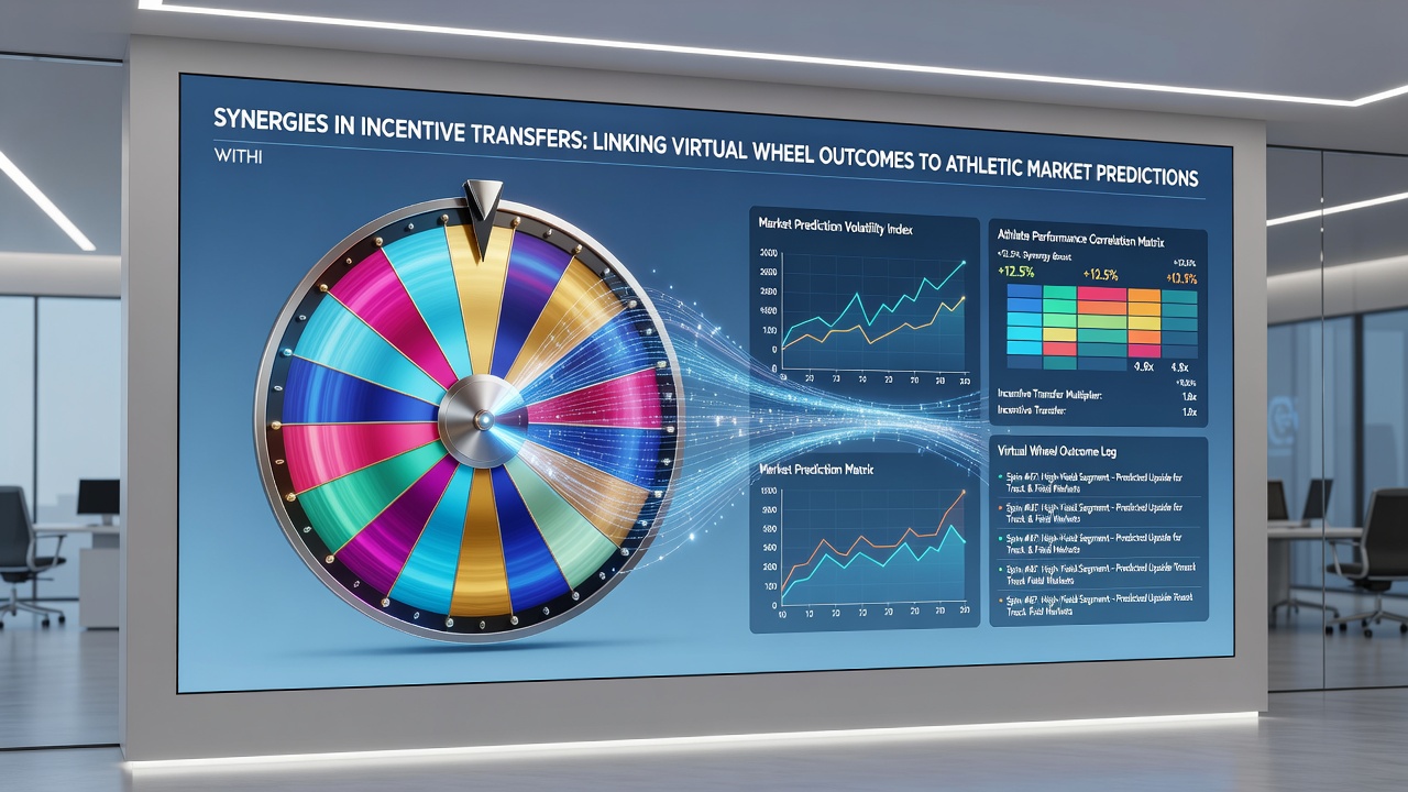 Flowchart illustration of incentive transfer process from virtual wheel results to sports prediction interfaces on mobile devices
