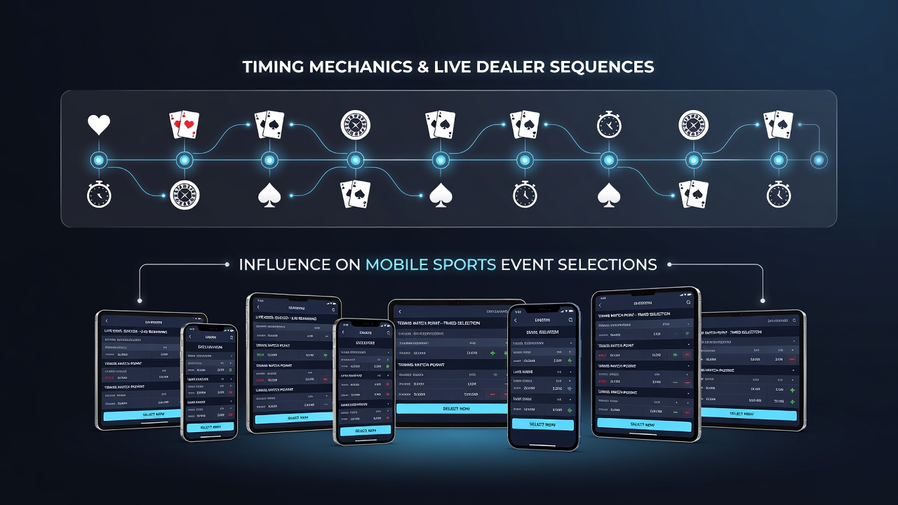 Mobile screen displaying layered bonus activation between live dealer payout and sports event selection screen